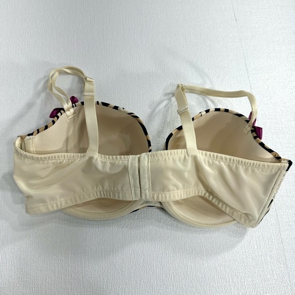 Cacique zebra print molded bra size 42DD - Picture 3 of 6